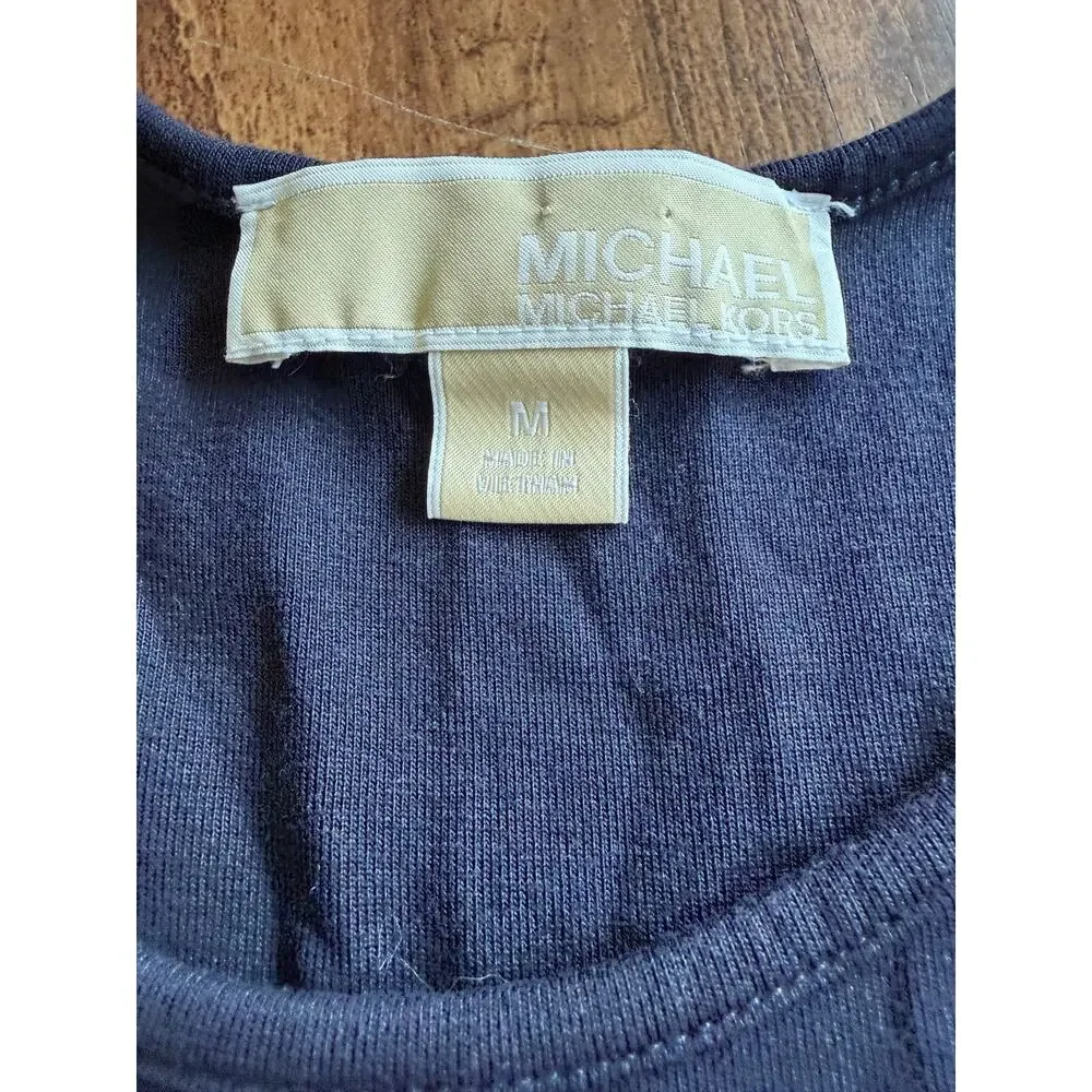 Michael Kors asymmetrical high low tshirt dress medium
